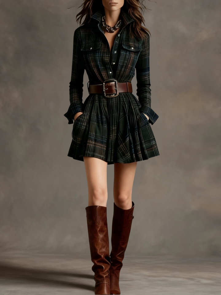 Taislora - Vestido Mini Casual Estiloso