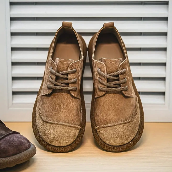 Xavian - Zapato sin agujetas para caballero con acabado pulido