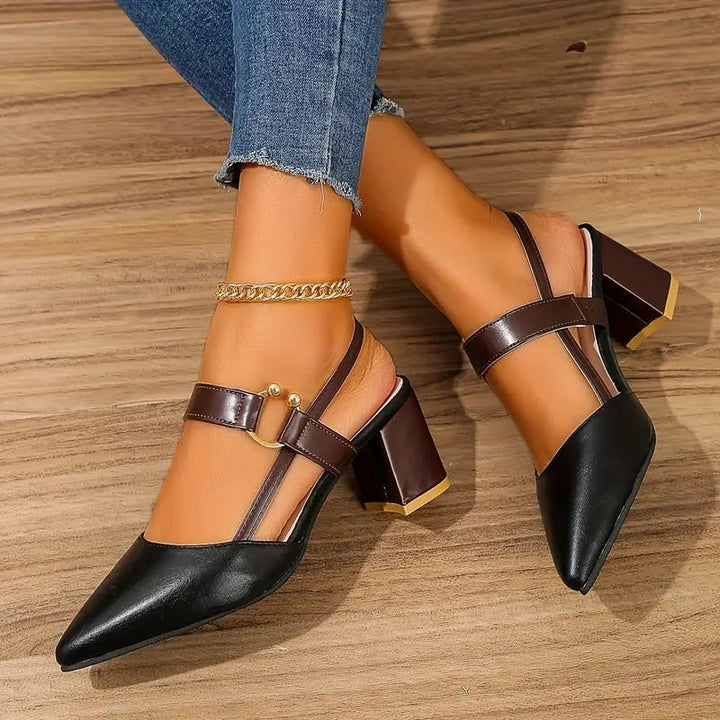 Valestrae - Zapatos de Tacón Casuales Estilosos