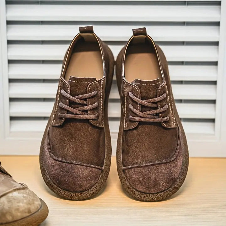 Xavian - Zapato sin agujetas para caballero con acabado pulido