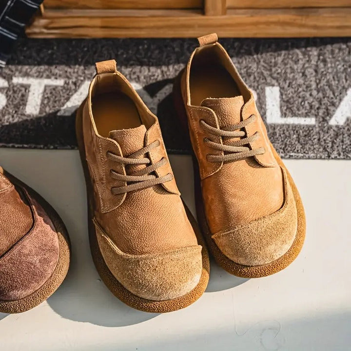 Xavian - Zapato sin agujetas para caballero con acabado pulido
