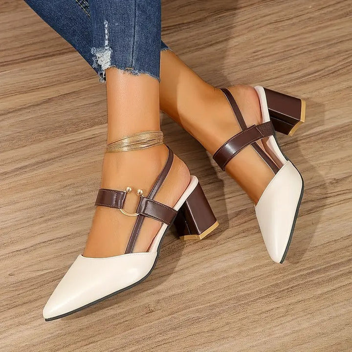 Valestrae - Zapatos de Tacón Casuales Estilosos
