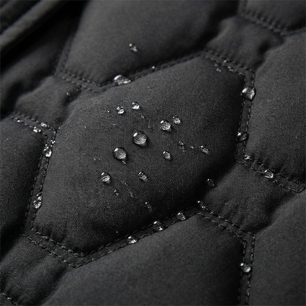 Torielle - Abrigo largo impermeable con capucha