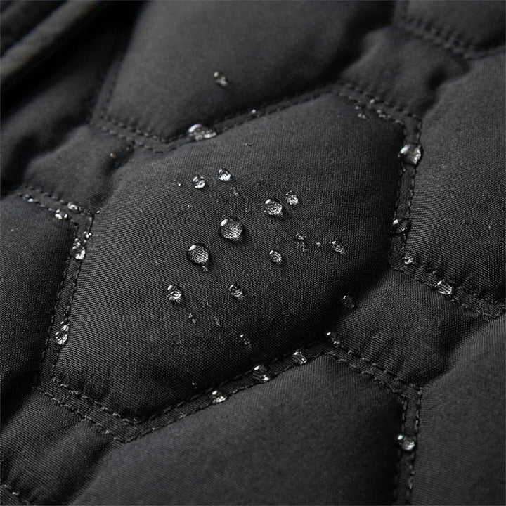 Torielle - Abrigo largo impermeable con capucha