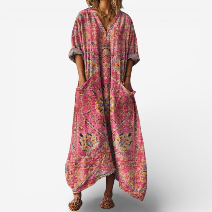 Azenelle - Vestido Maxi Casual Estiloso
