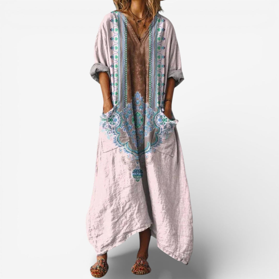 Azenelle - Vestido Maxi Casual Estiloso