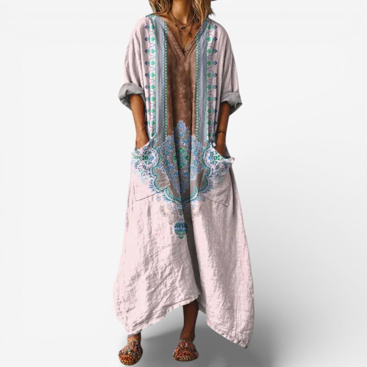 Azenelle - Vestido Maxi Casual Estiloso