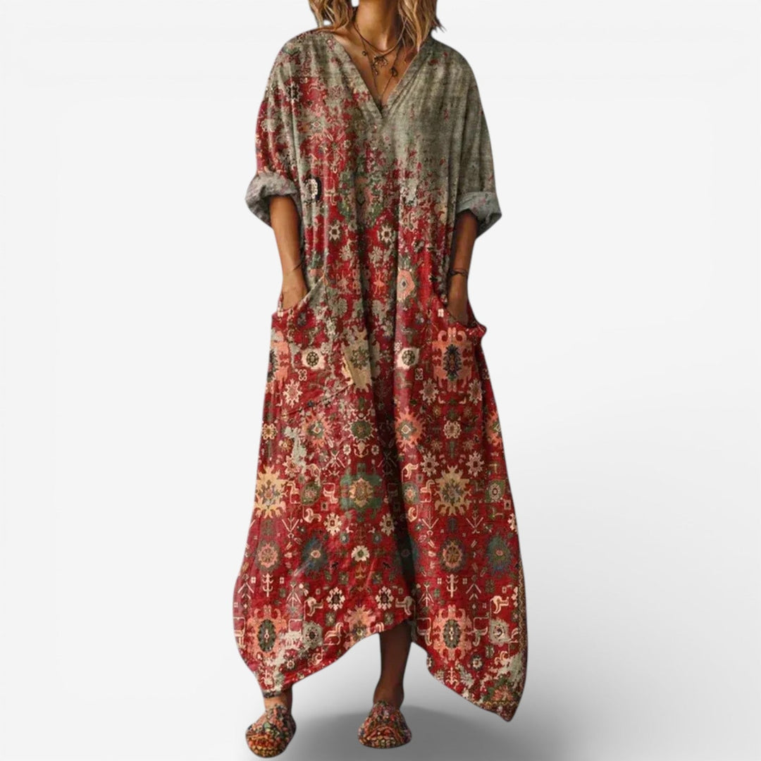 Azenelle - Vestido Maxi Casual Estiloso