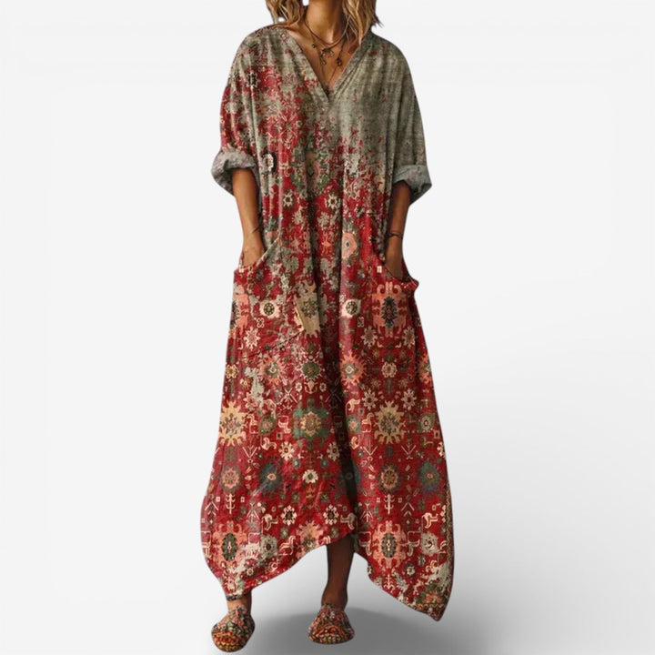 Azenelle - Vestido Maxi Casual Estiloso