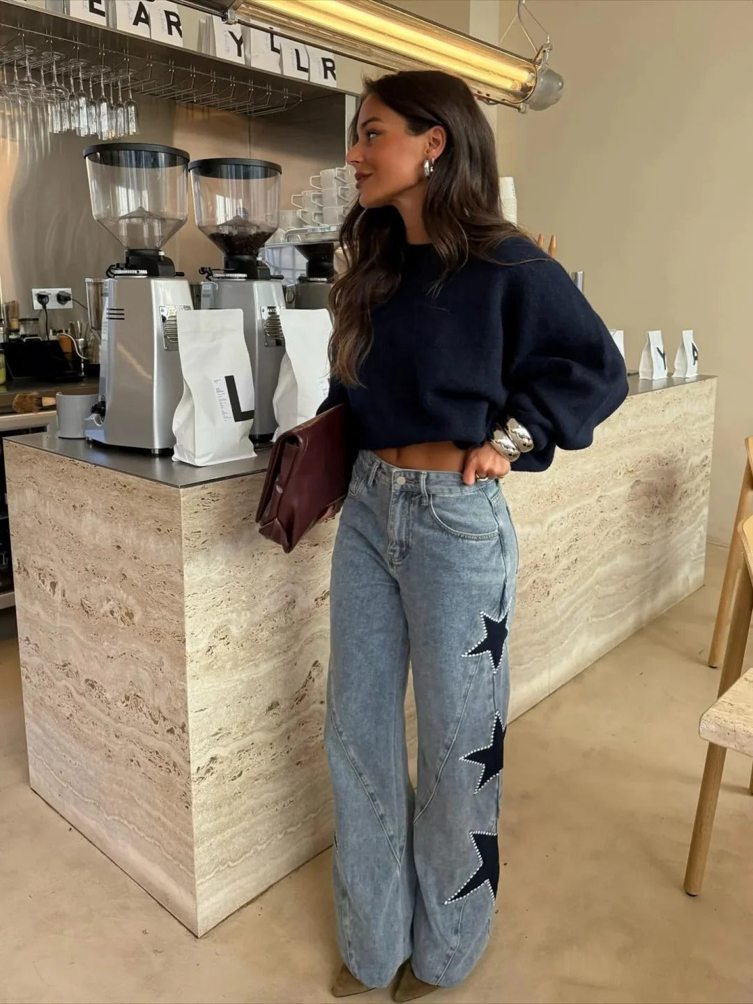 Jesalia - Pantalones Casual Estilosos