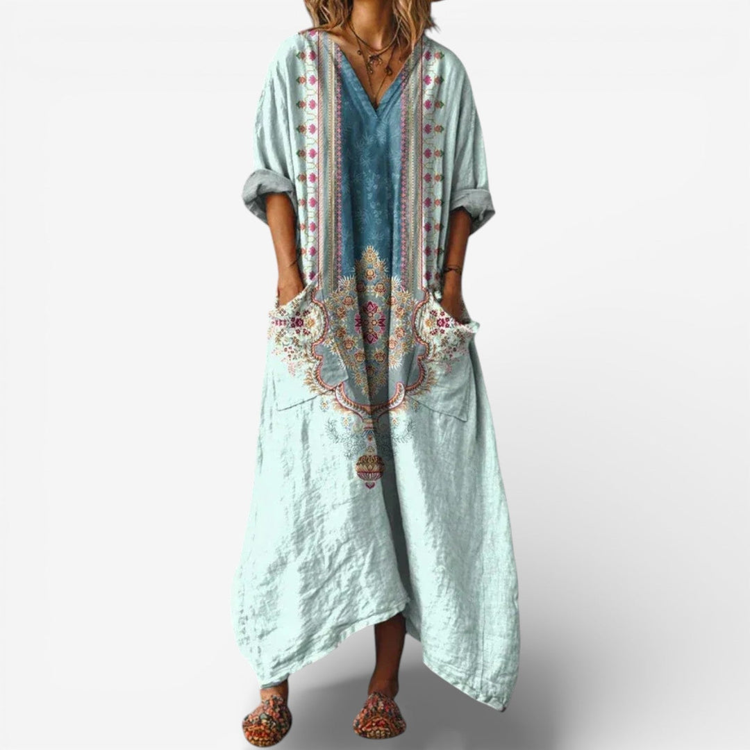 Azenelle - Vestido Maxi Casual Estiloso