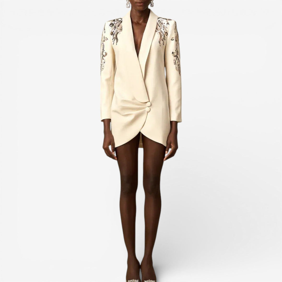Tiryn - Vestido blazer de corte esculpido