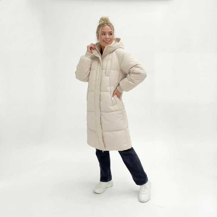 Lirael - Abrigo con Capucha Casual Estiloso