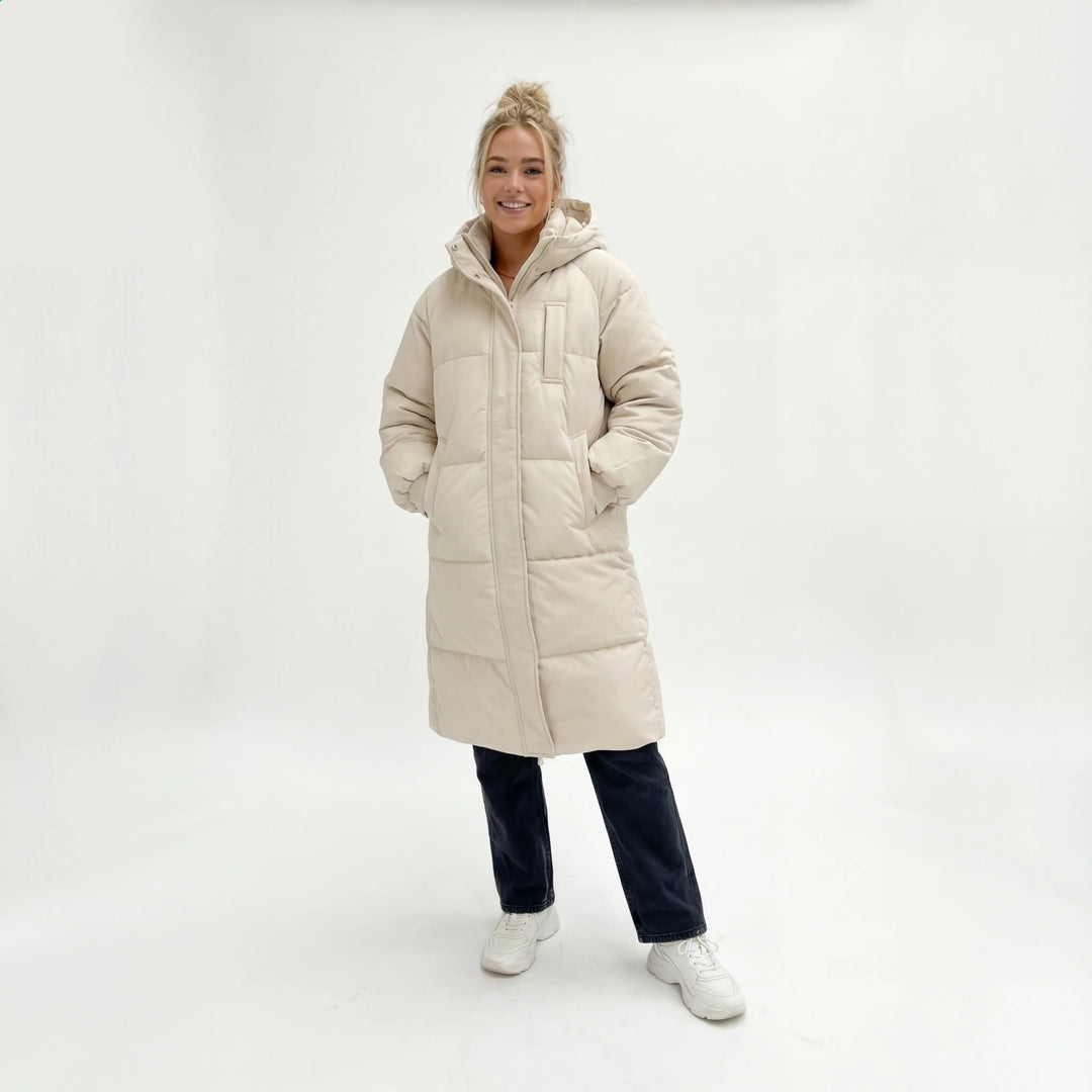 Lirael - Abrigo con Capucha Casual Estiloso