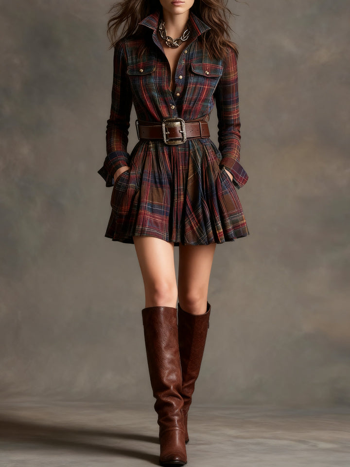 Taislora - Vestido Mini Casual Estiloso