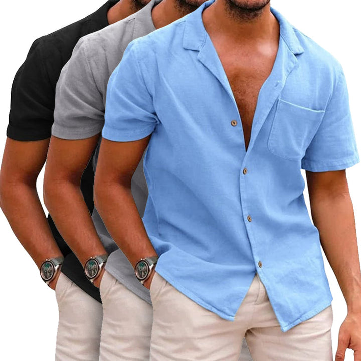 Jericó - Camisa de lino transpirable