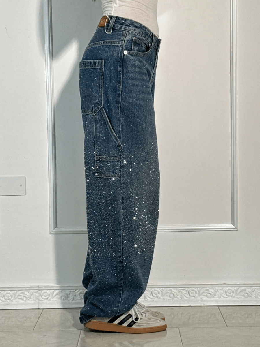 Ava - Jeans carpenteros de Globo Premium