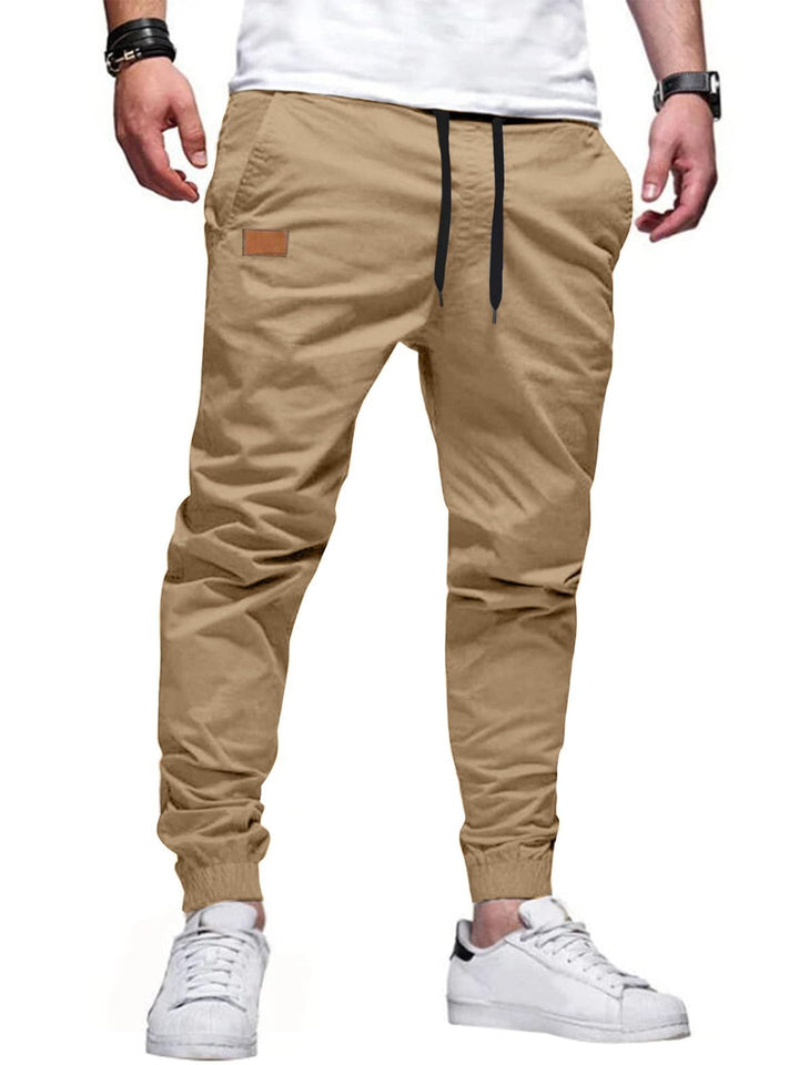 Xavier - Pantalón jogger entallado con jareta