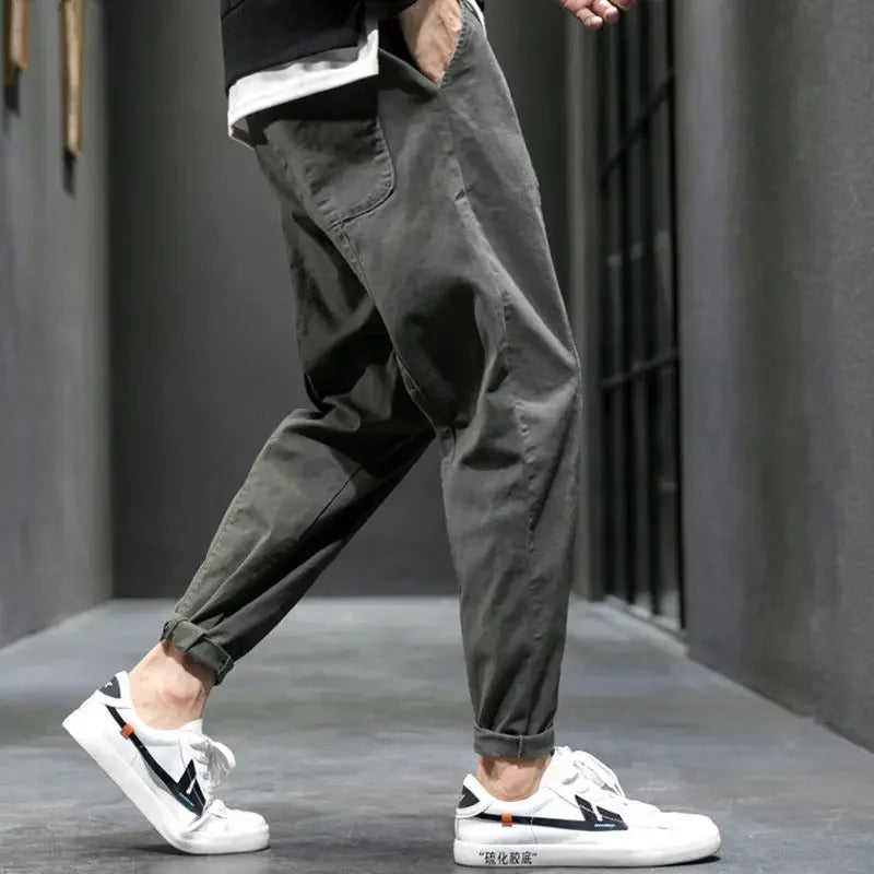 Neryth - Pantalón jogger de corte cónico con tacto suave