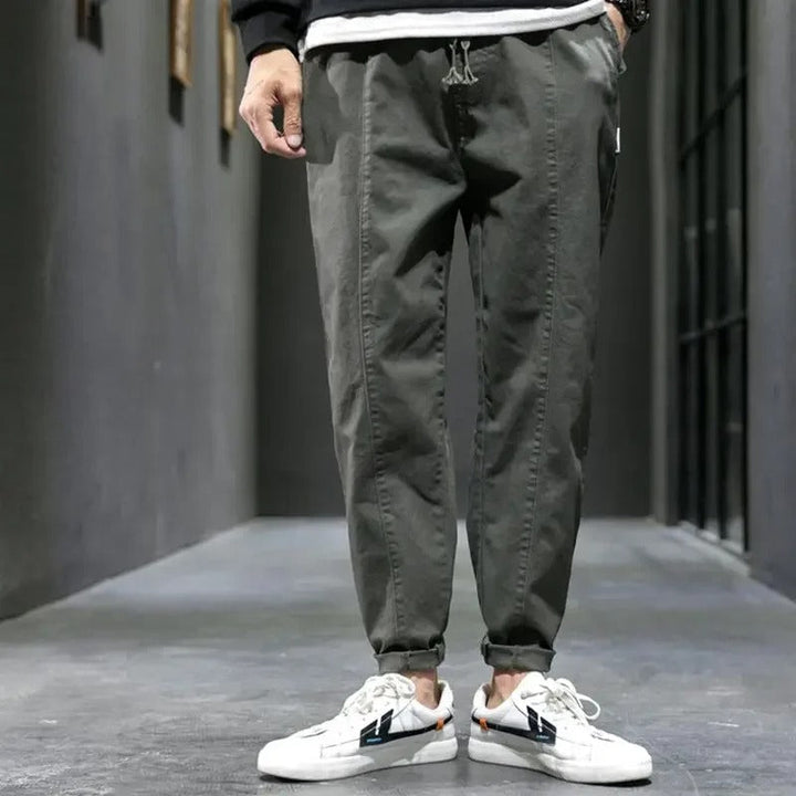 Neryth - Pantalón jogger de corte cónico con tacto suave