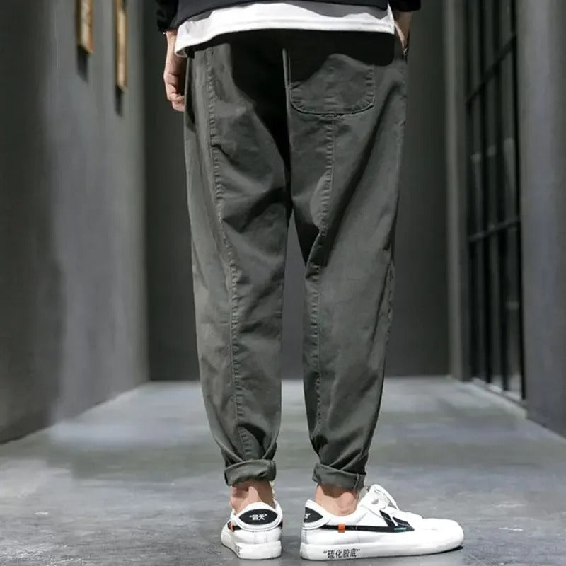 Neryth - Pantalón jogger de corte cónico con tacto suave