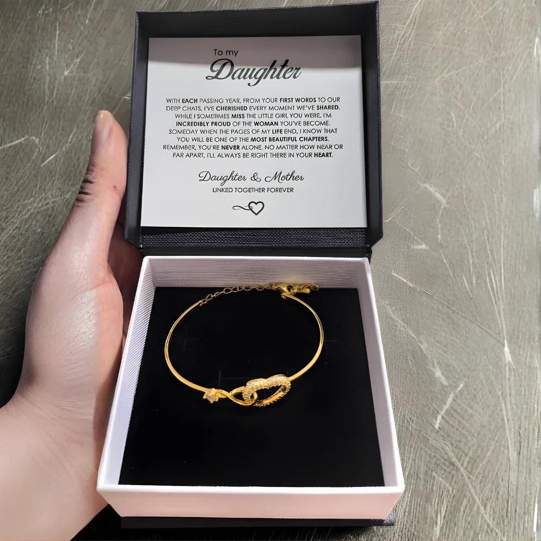 Ailira - Pulsera con Corazón Infinito