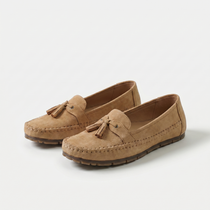 Stella - Mocasines acolchonados con borlas