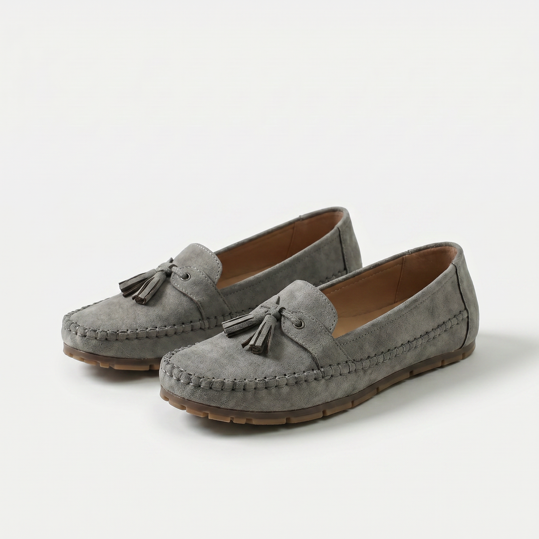 Stella - Mocasines acolchonados con borlas