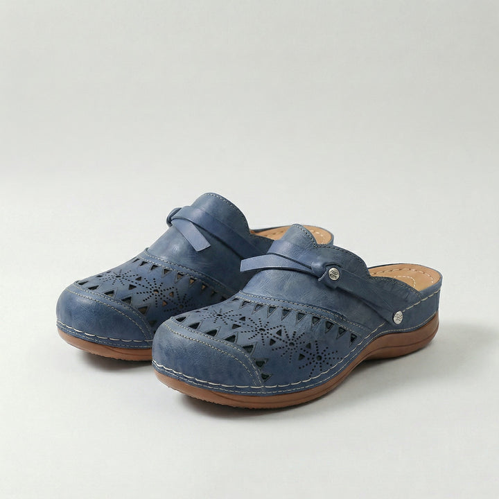 Mallory - Zuecos cómodos con perforaciones