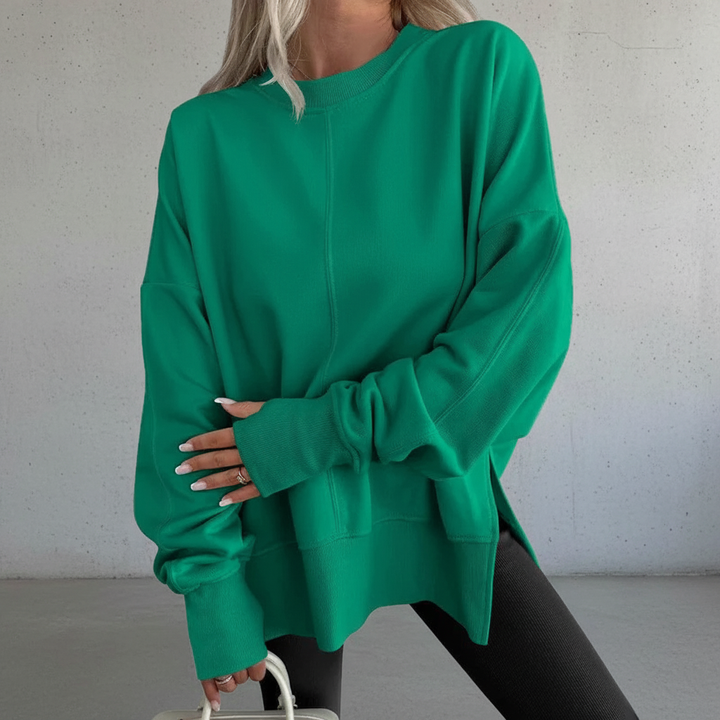 Zolia - Sudadera oversize de tacto suave