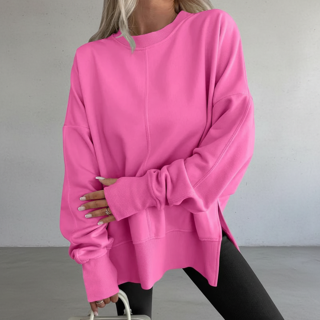 Varelle - Sudadera oversize de tacto suave