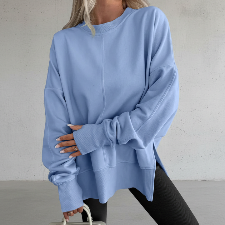 Zolia - Sudadera oversize de tacto suave