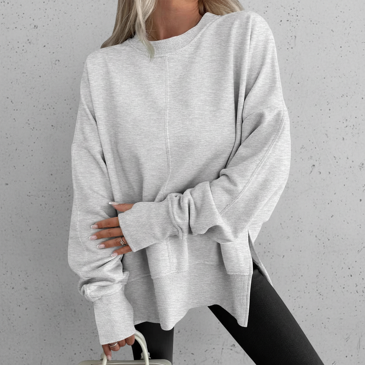 Zolia - Sudadera oversize de tacto suave