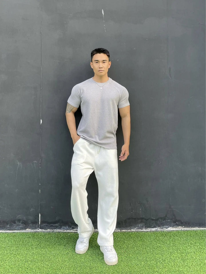 Caelis - Playera oversize de tacto suave