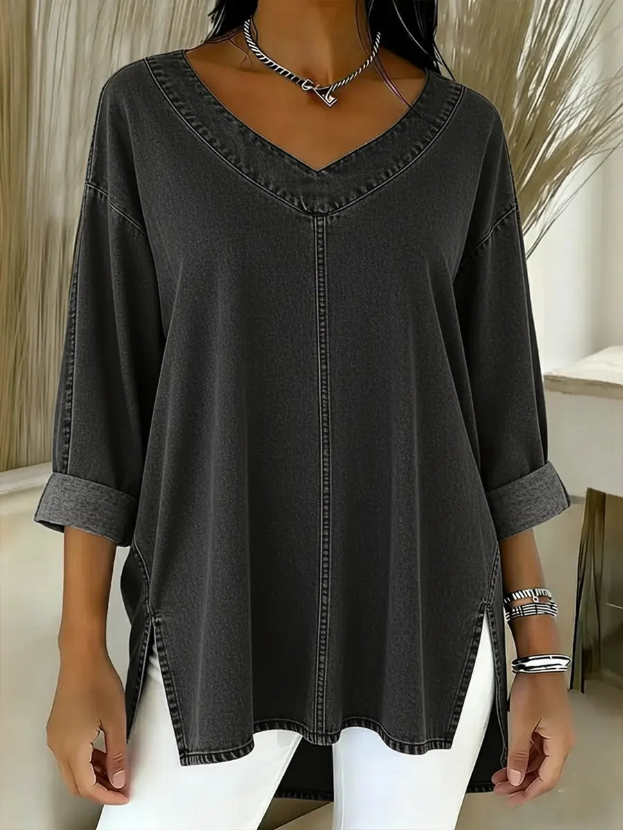 Rellaine - Blusa Casual Elegante