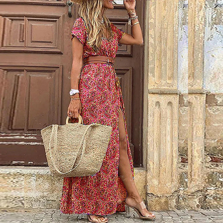 Flora - Vestido boho de verano premium