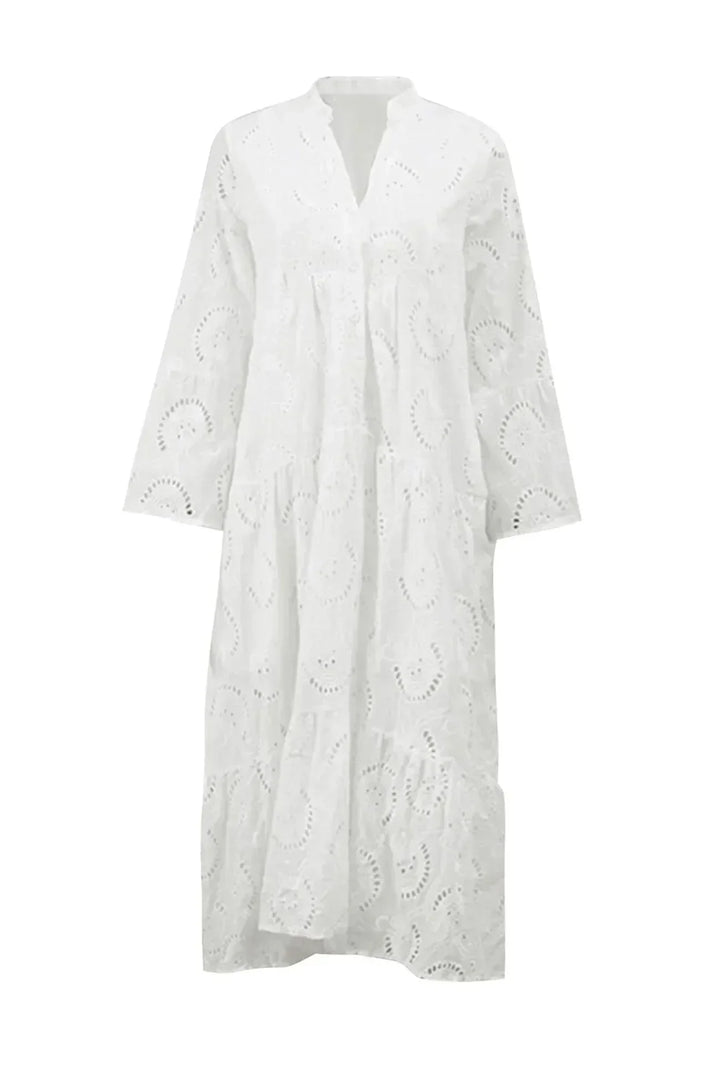 Kylie - Maxivestido bordado