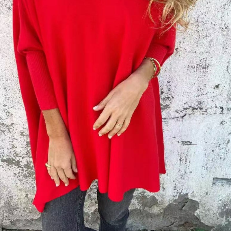 Nalyn - Top con escote en V de tacto suave