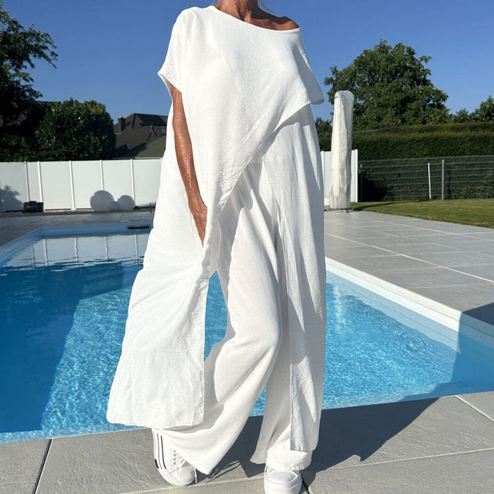 Bernice - elegante conjunto informal de dos piezas