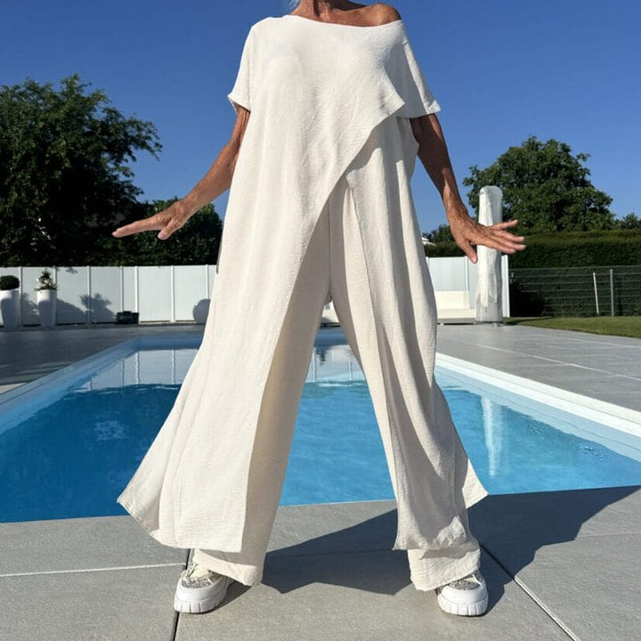 Bernice - elegante conjunto informal de dos piezas