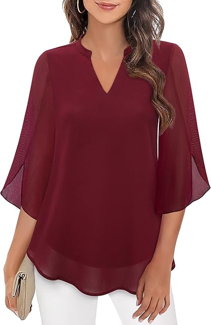 Zanyelle - Blusa con capa de tacto suave