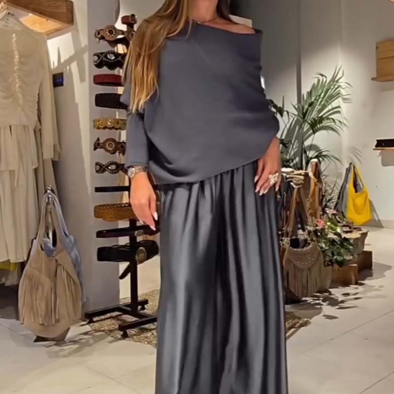 Zairielle - Conjunto de Dos Piezas Casual Elegante