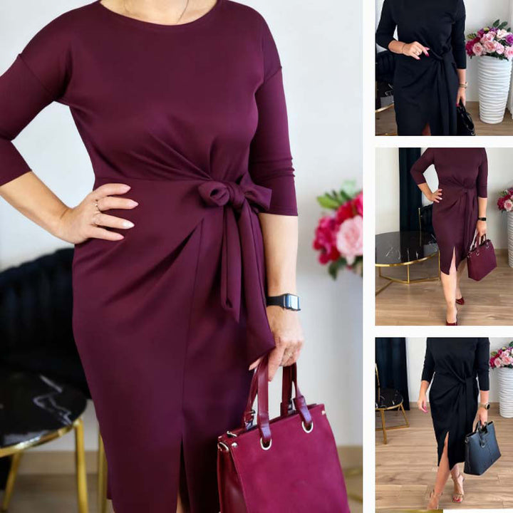 Zoralia - Vestido Midi Casual Elegante
