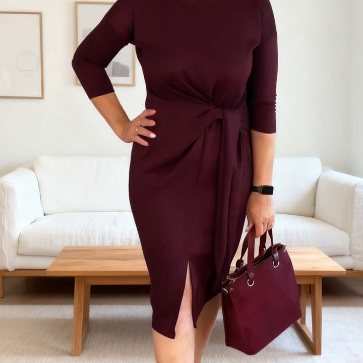Zoralia - Vestido Midi Casual Elegante