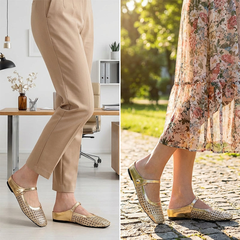 Cerise - Zapatos Mary Jane brillantes