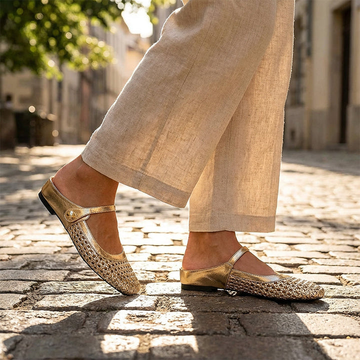 Cerise - Zapatos Mary Jane brillantes