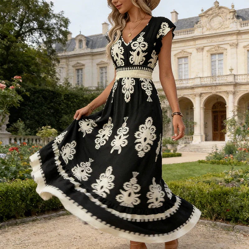Giselle - Vestido maxi ligero