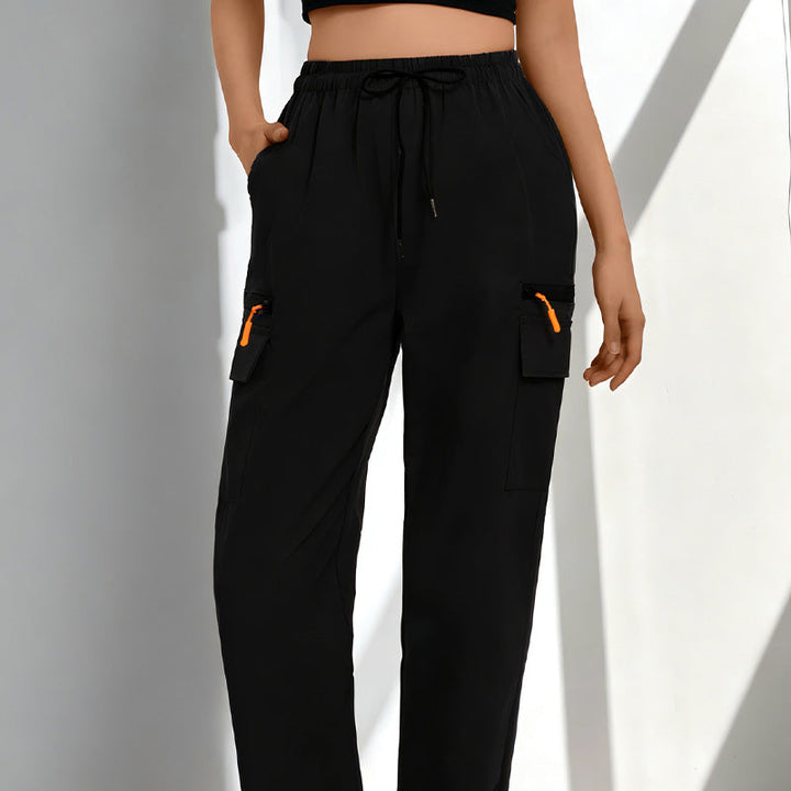 Becca - Pantalón cargo con jareta