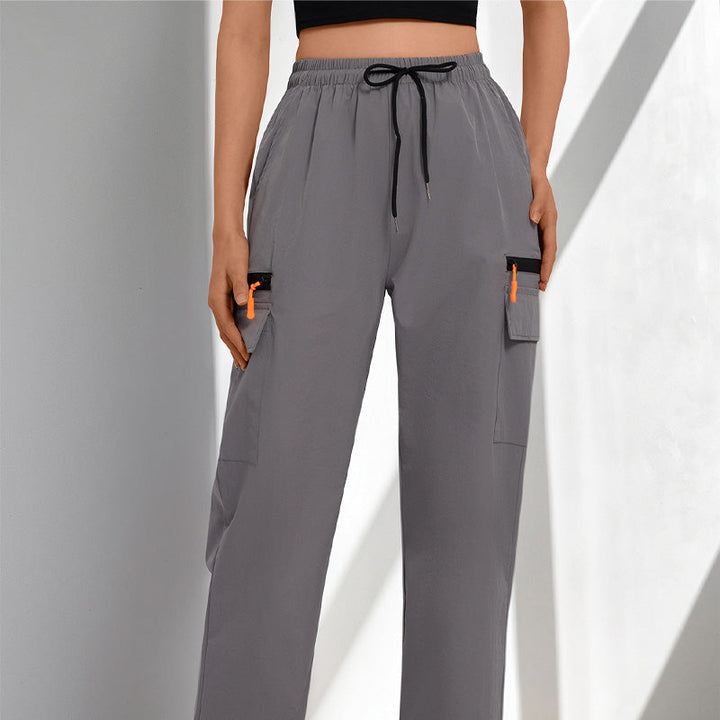 Becca - Pantalón cargo con jareta