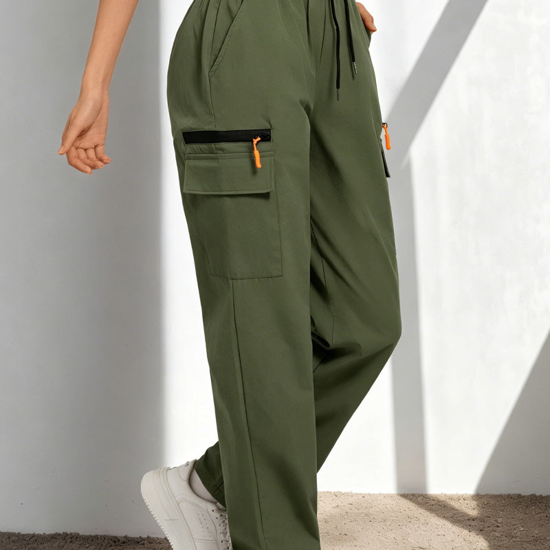 Becca - Pantalón cargo con jareta